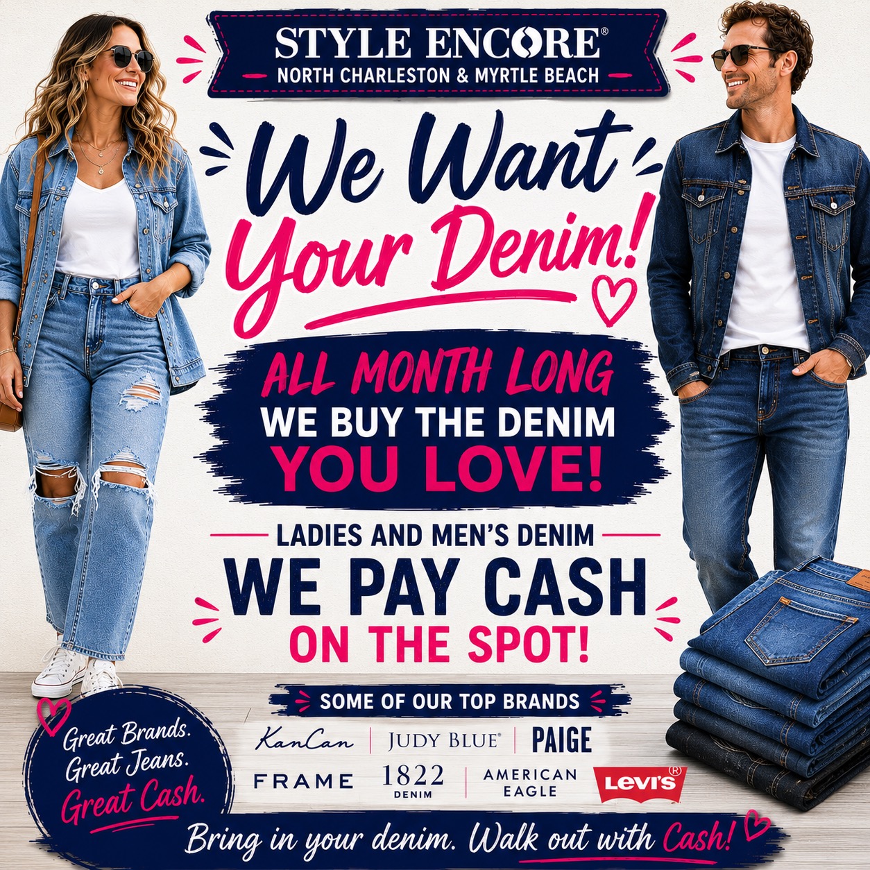 Our love language? Sustainability, style & amazing deals